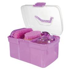 HKM Ryktlåda med borstar - Rosa