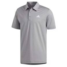 ADDIAS ULTIMATE365 2.0 HEATHER POLO SHIRT - Grey Heathered