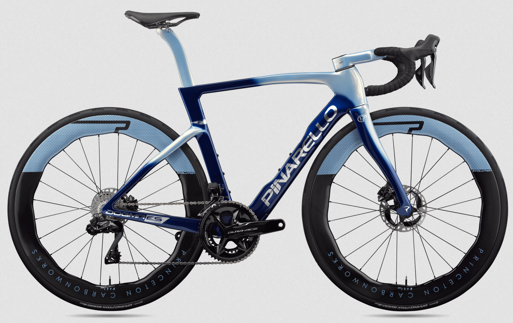 Pinarello Dogma F 2025 - Shimano Dura-Ace Di2 2x12sp - Princeton Wake 6560 Evolution - 008 / 51.5 / g125-edizione speciale giro 50 (51.5)