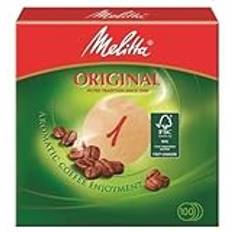 1 000 x runda filter/kaffefilter "Melitta" Original 1 (rund/naturbrun)