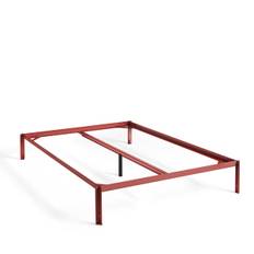 HAY Connect Sengeramme - Connect Bed - Maroon Red - 140x200cm