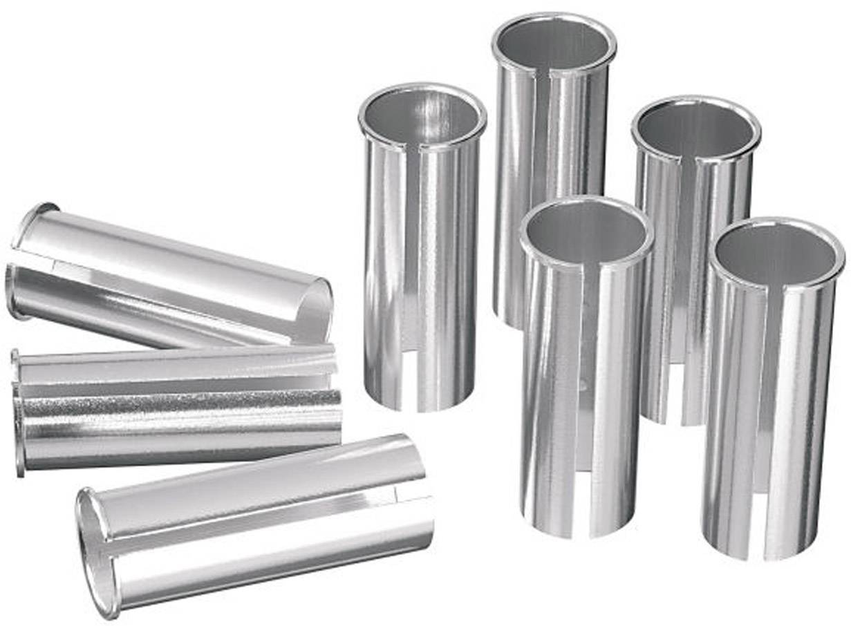 Sadelpind adapter aluminium 27,2 mm -> 28,6 mm