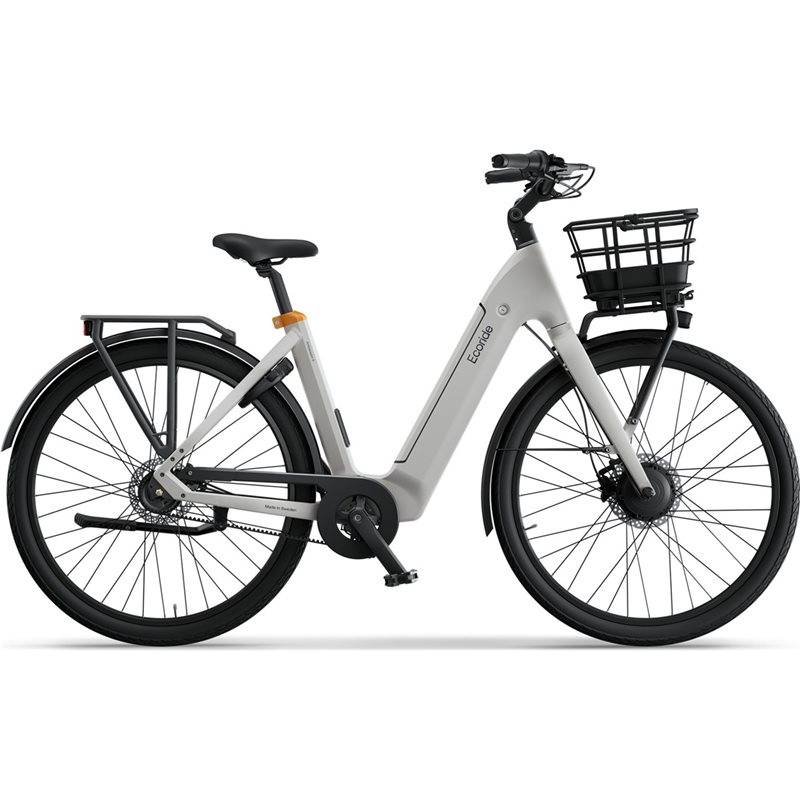 Elcykel Ecoride Ambassador 4 Hub Belt Skivbroms White - Vit (M-L)