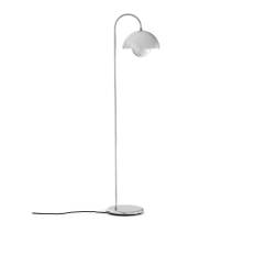 &Tradition - Flowerpot Floor Lamp VP12 Chrome-plated - Läslampor - Verner Panton - Silver