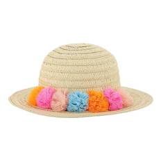 Billieblush Sommarhatt - Natur m. Tyll - Billieblush - 52 cm - Solhatt