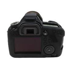 Canon EOS 6D/5DS/5DRS cover i silikone - Sort