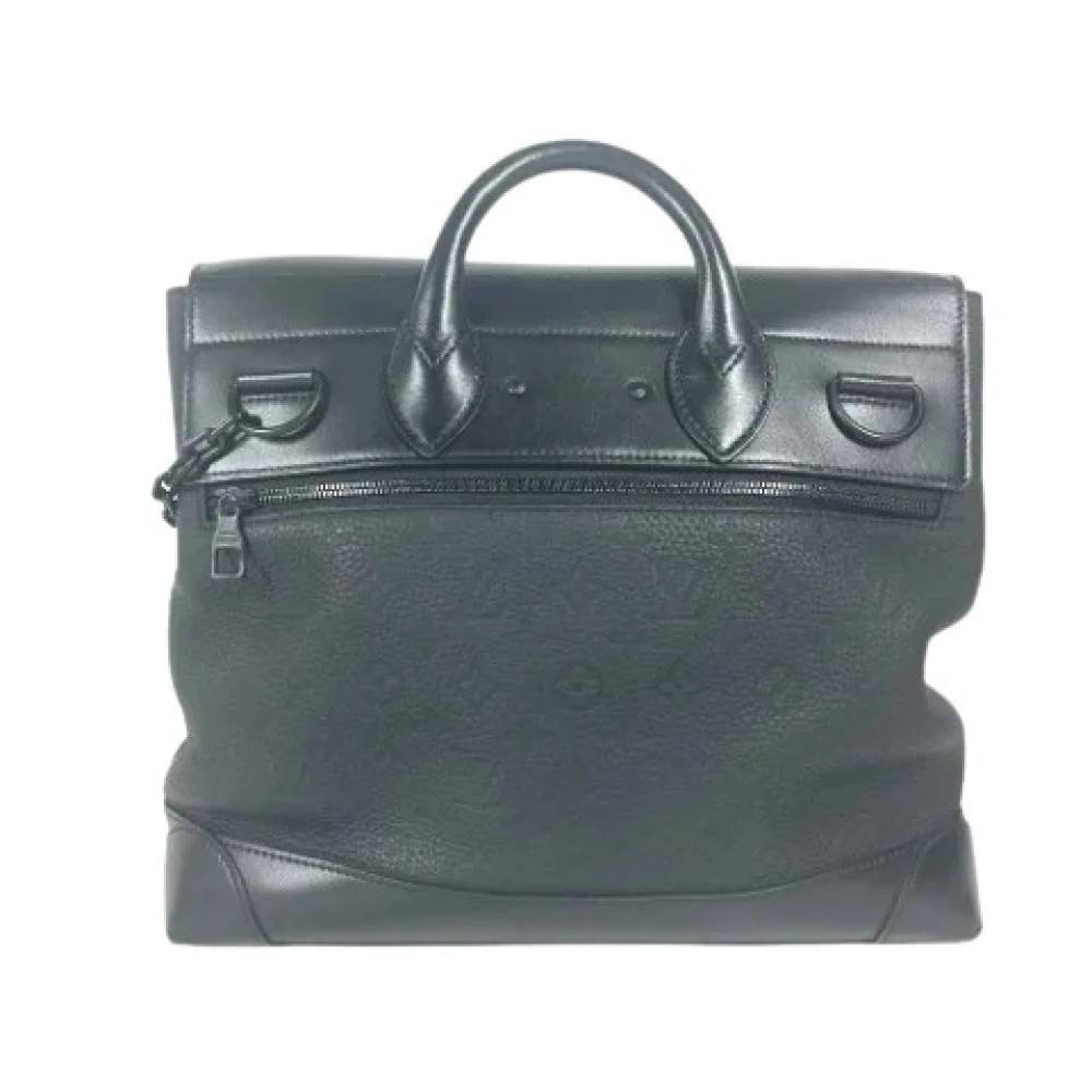 Louis Vuitton Vintage Pre-owned Vintage Håndtaske - Vintage - Dame - Sort - ONE SIZE - Uld