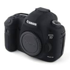 Canon EOS 5D Mark III cover i silikone - Sort