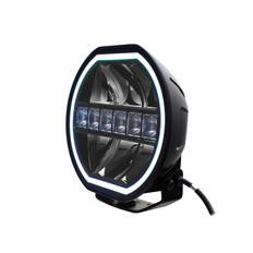 Prolumo Beam HEXA - LED fjernlygte, dual positionslys - 9" - 144W - 11000lm