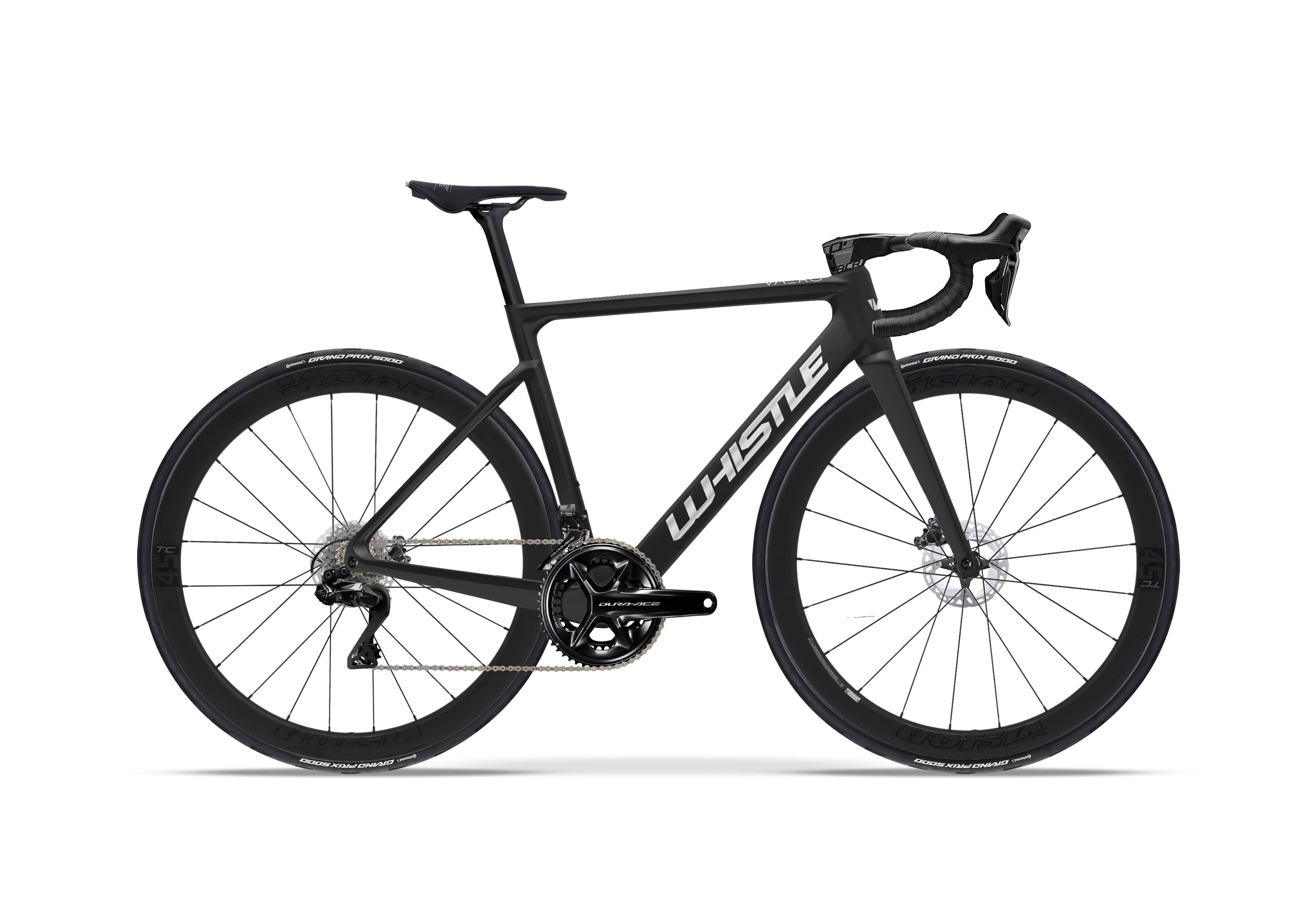 Whistle Vaero 2025 - Shimano Dura-Ace Di2 2x12sp - FSA SC 45 - 014 / 52 / BLACK MATT (52)