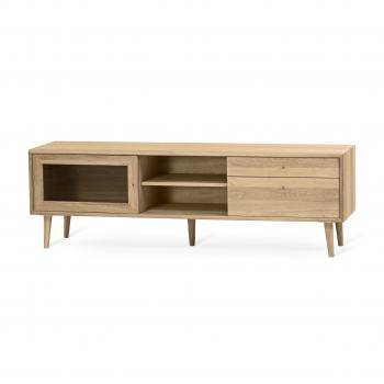 TV bänk 160 oljad ek