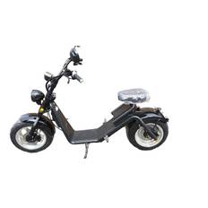 Citycoco el scooter, 1200W, kan registreres på plader som 45 KM/T knallert.