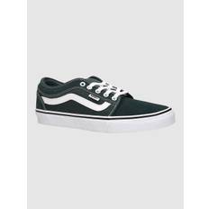 Vans Chukka Low Sidestripe Skateskor - green gables/true white - 9.0