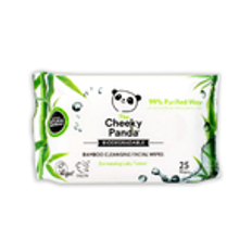 The Cheeky Panda Bamboo Cleansing Facial Wipes 25ST