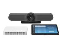 (ComputerSalg) Logitech Videokonferencepakke (Rally Bar Mini & Tap IP) – Zoom & RingCentral Certified