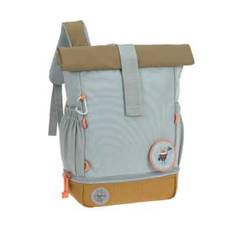 Mini rolltop natur - lyseblå