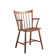 HAY Børge Mogensen J42 Arm Chair SH: 44,5 cm - Dark Oiled Oak