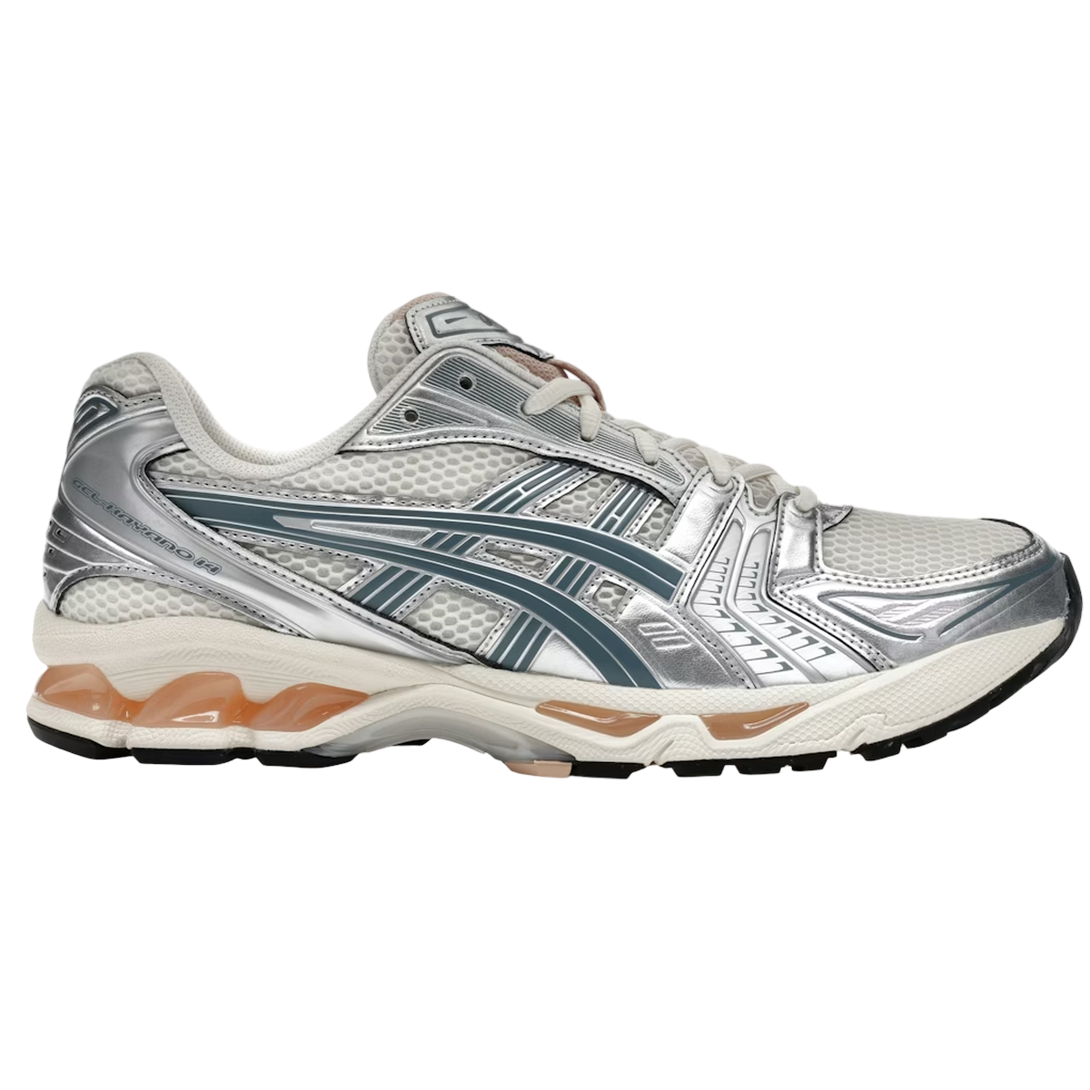 Asics Gel-Kayano 14 Birch Pure Silver Teal Gold - 48