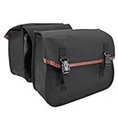 Saddle Bags for Motorcycles, Water-Resistant Pannier Bags, Large-Capacity Storage, Side Luggage, Motorcycle Travel Accessory, 14.17 x 5.12 x 11.22 inches