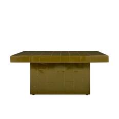 House Doctor - Brick Soffbord Green 100x100 från Sleepo - Grön ((LxBxH): 100 x 100 x 44 cm)
