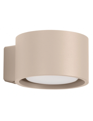 MODO Væglampe i aluminium B10 cm 1 x GX53 LED - Taupe