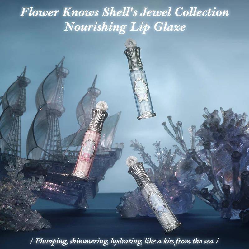 Flower Knows Shell's Jewel Collection Närande Läppglans