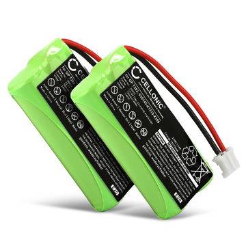 2x CELLONIC® uppladdningsbara V30145-K1310-X383, V30145-K1310-X359 batteri för Siemens Gigaset A120 A14 A140 A145 A160 A165 A245 A240 A260 A265, Universum CL15 SL15 trådlös bärbar telefon - telefonbatteri, ersättningsbatteri