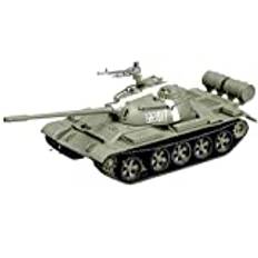 CMO Pansarmodeller metall 1/72, T-54 huvudstridsvagn Prag 1968 Sovjetunionens stridsvagn, formgjuten militärtank, barnleksaker och presenter, 10 x 6 cm