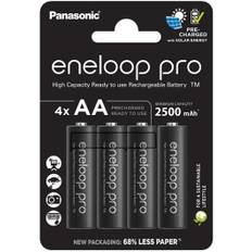 Panasonic Eneloop Pro AA Batteries (2500 mAh) (4 pcs.)