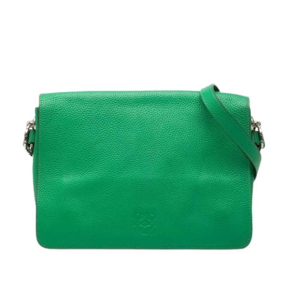Loewe Pre-owned - Pre-owned Läder Crossbody Väska Vintage - Dam - ONE Size - Läder