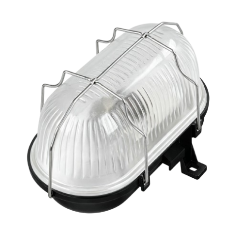 TOBI Skotlampe Klassisk, oval, E27, sort