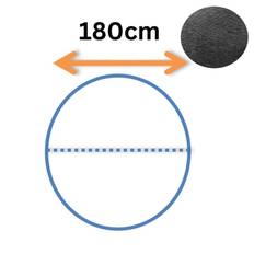 Runt spalock diameter 180cm