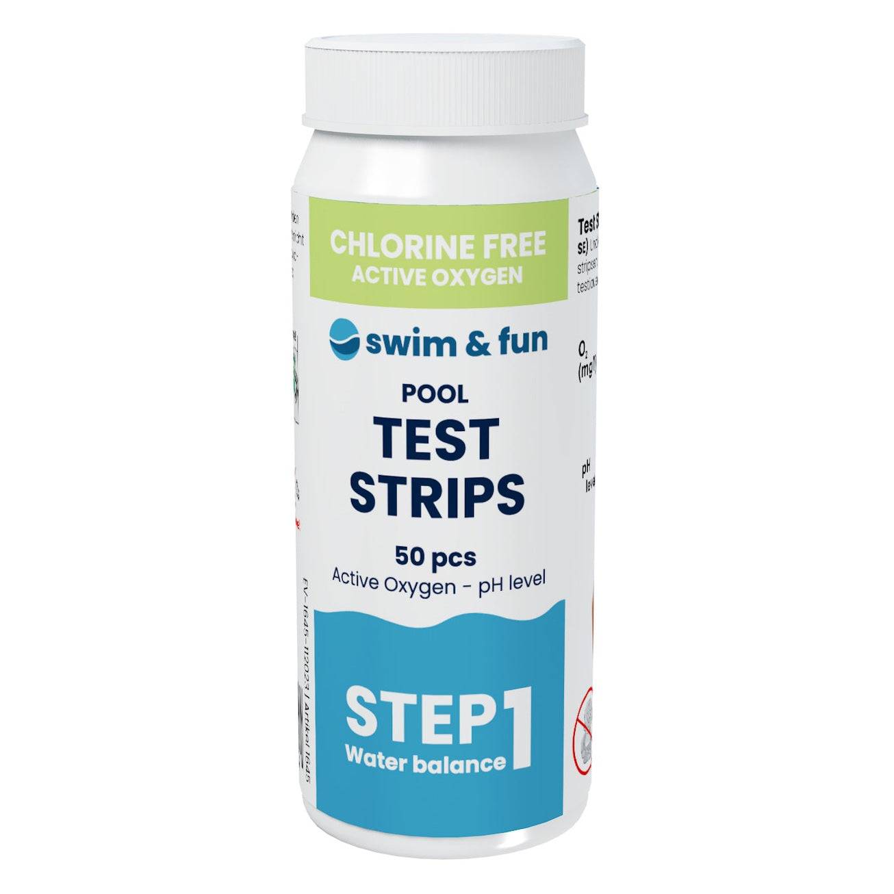Swim & Fun - Teststrimler Aktivt Oxygen 50 stk