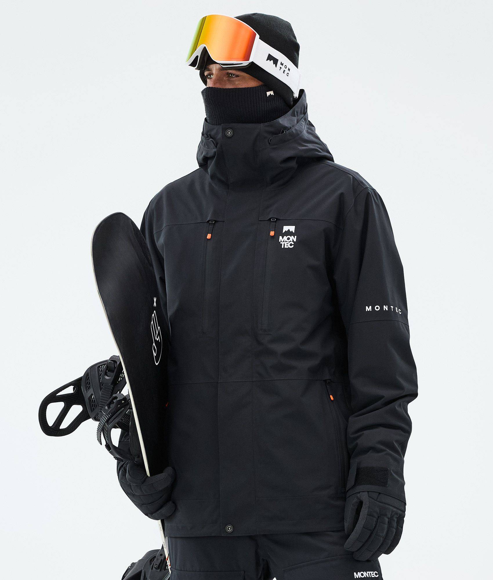 Montec Fawk Snowboardjacka Man - Black - Svart