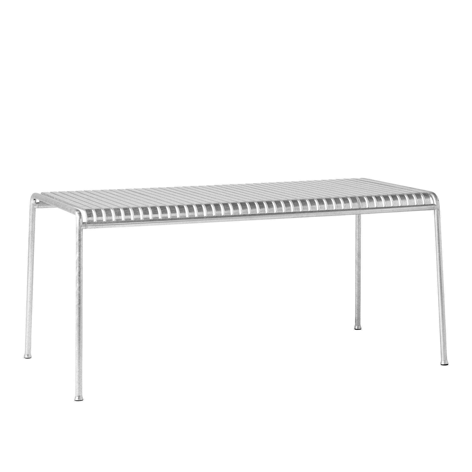 HAY - Palissade matbord- Hot Galvanised - 170 x 90 - Matbord utomhus - Ronan & Erwan Bouroullec - Silver - Metall
