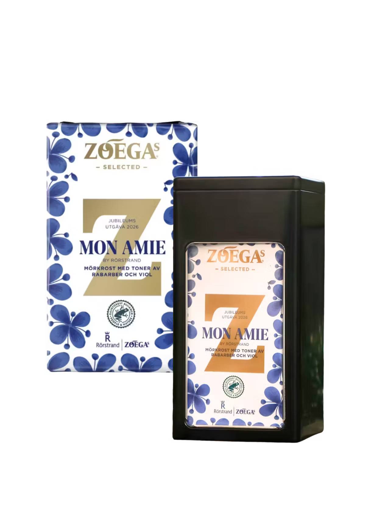 ZOÉGAS Mon Amie malet kaffe + Mettbox kaffeburk