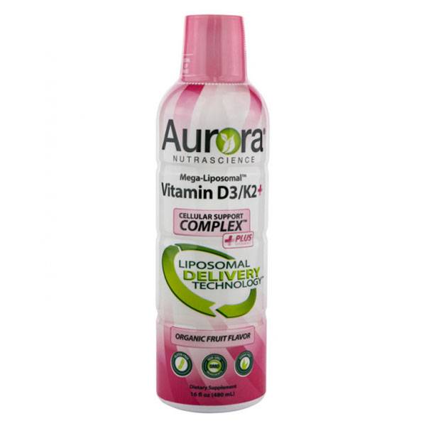 Aurora Liposomal Vitamin D3/K2+