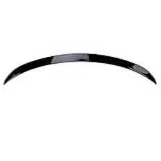 Bil Bakre vinge För Benz För GLC För Coupe C253 För GLC260 300 För AMG 2016-2024 Piano Black Car Baklucka Splitter Lip Wing Spoiler Stickers Bil Bakspoiler(Piano Black)