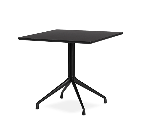 HAY About A Table - AAT 15 - 80x80cm - Sort Linolium