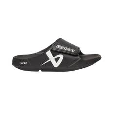 Oofos Sport Flex Slide, Black, 44