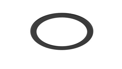 Ledinaire SlimDownlight Indbyg DN065B Ø150 Deco Ring Sort