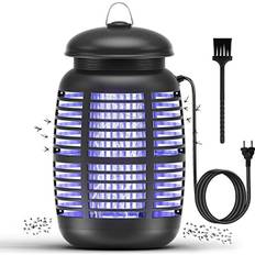 Bug Zapper til udendørs brug med lys, elektrisk myggesmækker, insektflue-zapper til indendørs og udendørs brug, myggefælde til terrasse og have