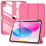 TiMOVO Fodral för iPad A16 11:e gen 11"/10:e gen 10,9", Watermelon Red