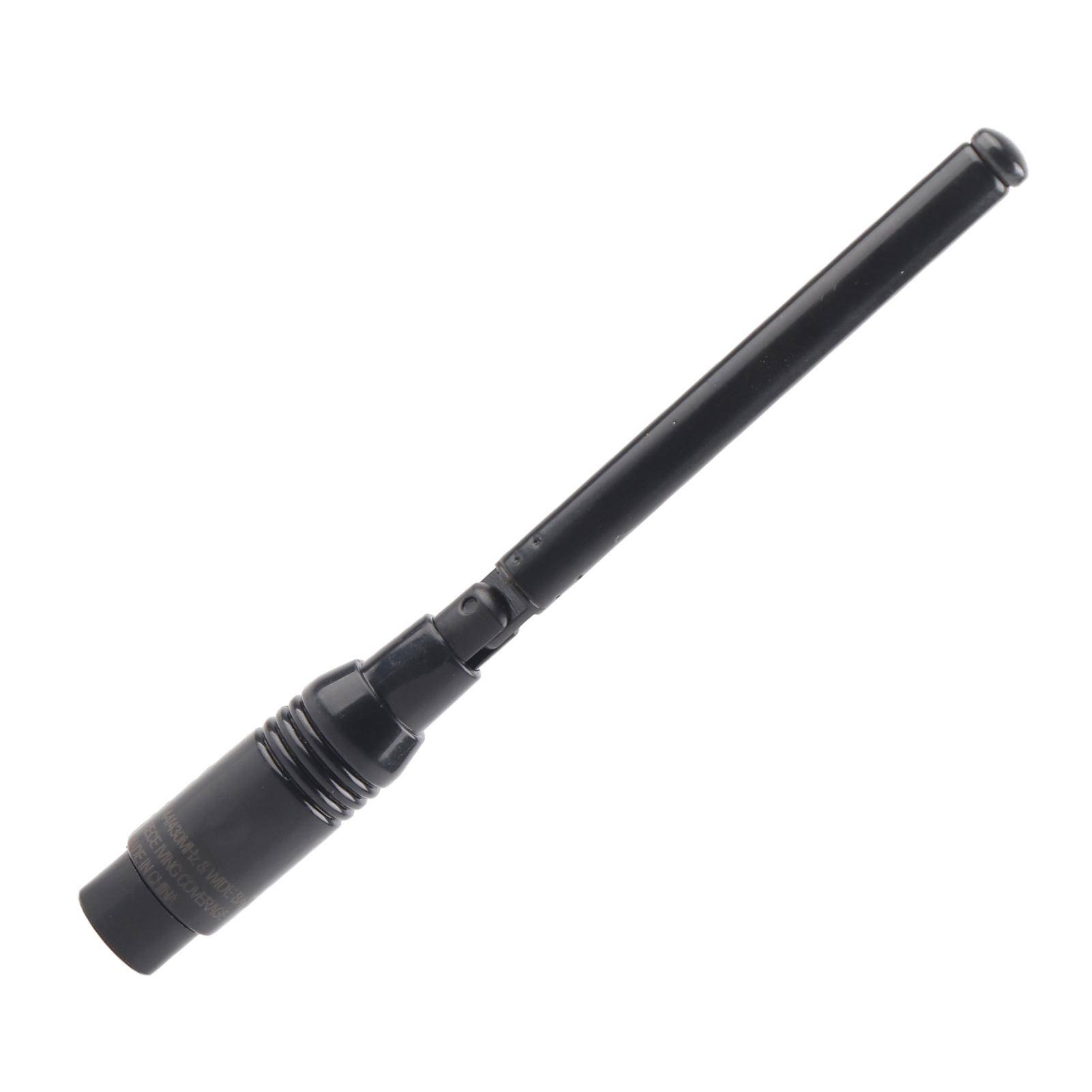 VHF UHF SMA Hane Teleskopisk Dubbelbandsantenn För Kenwood Baofeng UV5X UV6R Radio