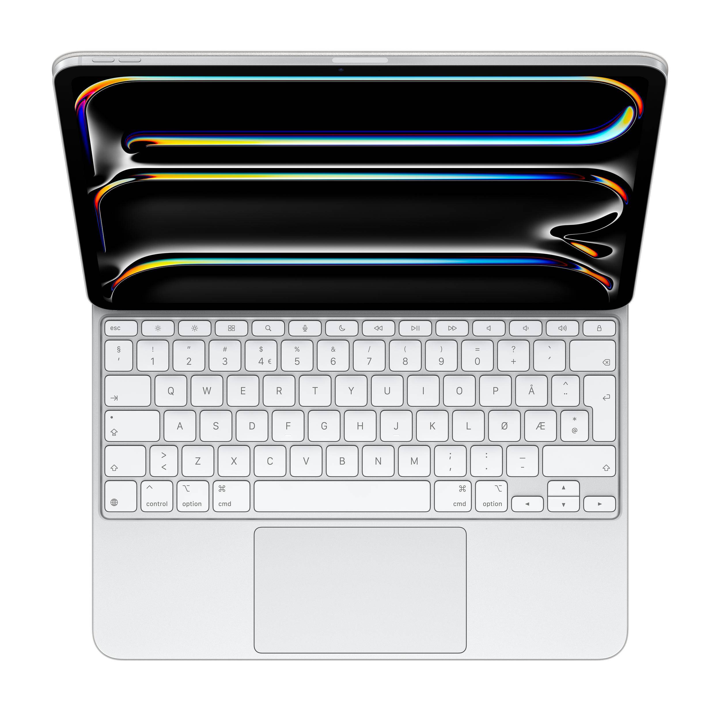 Magic Keyboard for iPad Pro 13-inch (M4) - Norwegian - White