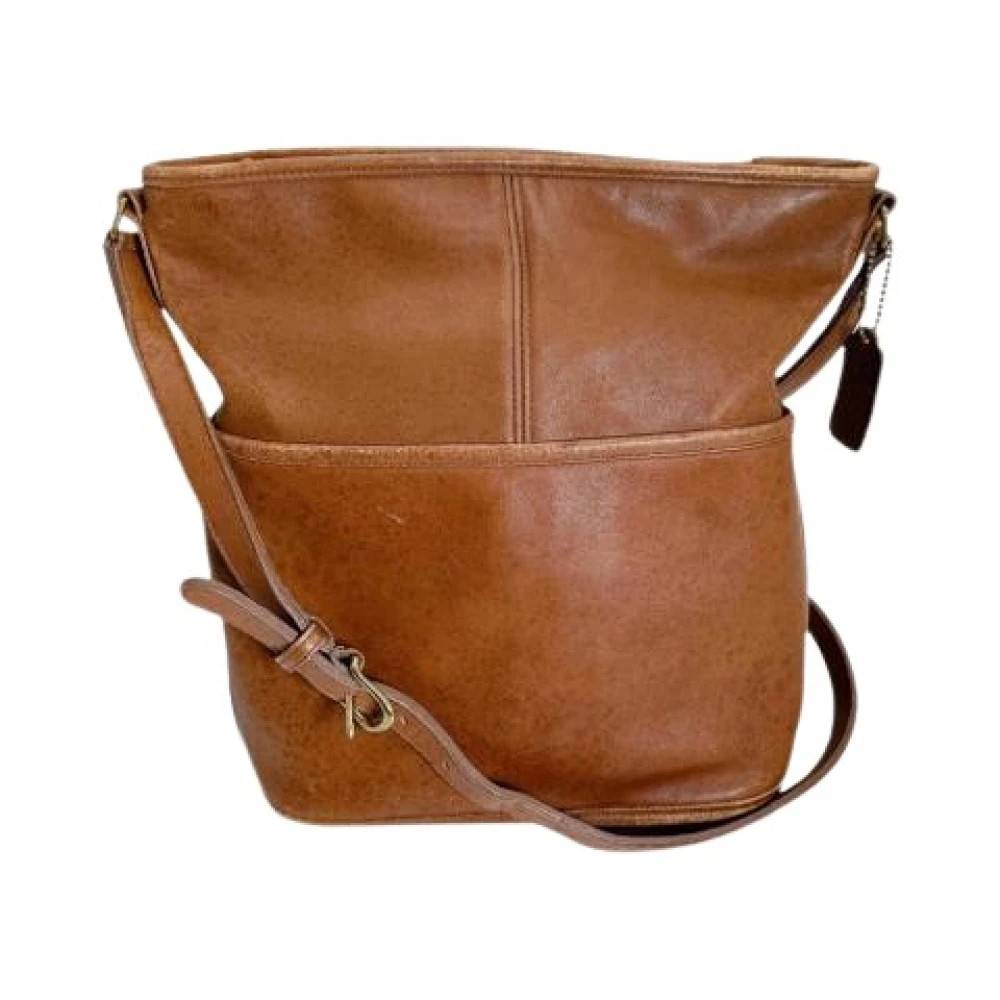 Coach Pre-owned Pre-owned Bucket Bag - Vintage - Dame - Brun - ONE SIZE - Uld