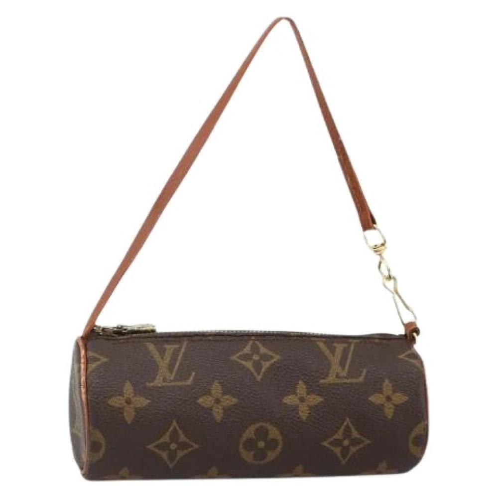 Louis Vuitton Vintage Pre-owned Pouch - Vintage - Dame - Brun - ONE SIZE -