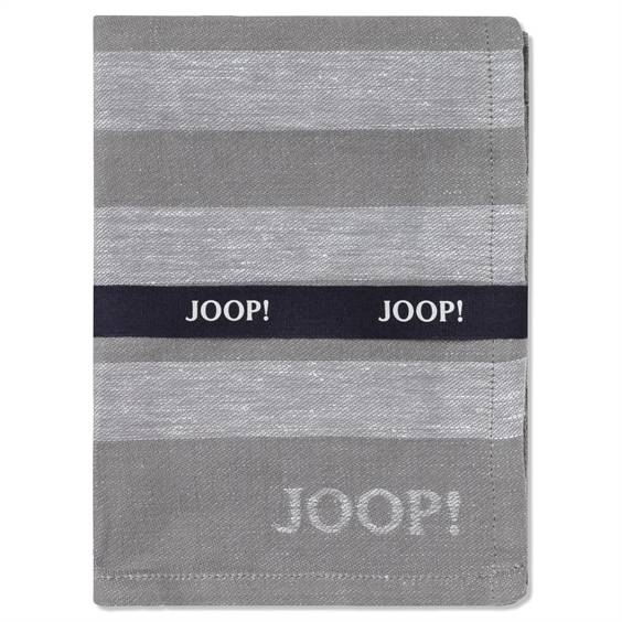 JOOP! Viskestykke - Cuisine Stripes 50 x 70 cm Platin.