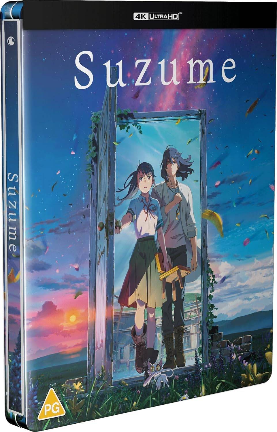 Suzume (Limited Edition Steelbook) (ej svensk text) (4K Ultra HD + Blu-ray)