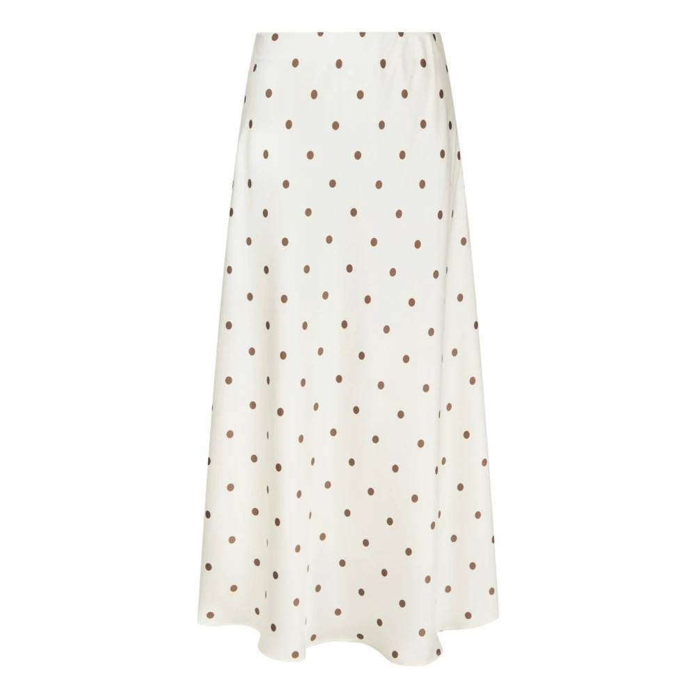 Neo Noir Bovary Skirt - Nederdele - Dame - Hvid - XS - Polyester